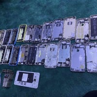 شواصي شواصي ايفون 5c/5g/5s و 6g/6s  بيهن فلاتات كاميرات قواعد شحن سماع...