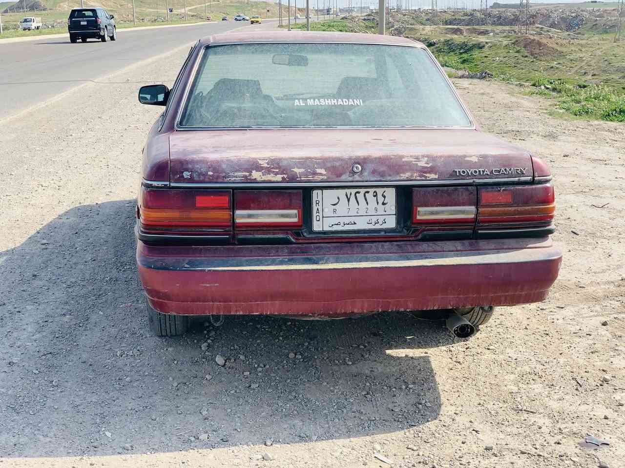 سلام عليكم تويوتا كامري موديل 1991للبيع اوتوماتيك تبريد شغال ثلج سياره خير من الله مابيها نقص لاصرف ولا بخار سنوية مشروع وطني جديدة لحد 2027 بيها بطاقة مكان كركوك بنزين للستفسار ***********
***********
