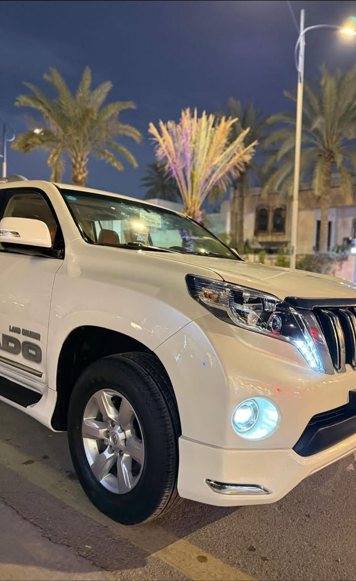 برادو 2014 مكفولة كفاله عامه دبل تانكي كويتي
فول مواصفات كويتي دبل تانكي فتحة بصمه كراسي كهربائية شاشه كامره حساسات لايت زنون اسود اصلي داخل صاج جلد تخم تاير جاهزه من كلشي 
محرك V6 (4000) ماشيه 89 رقم بغداد جديد 

السعر 339$ 

مكانها بغداد اليرموك او حي الحسين 

***********
