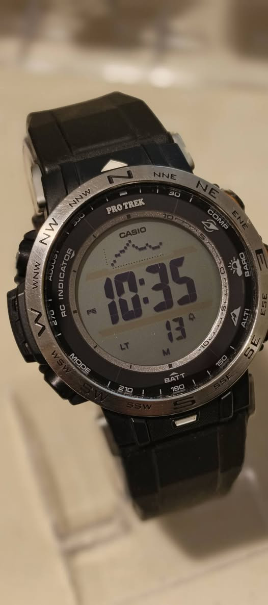 CASIO PROTREK
PRW-30
كاسيو بروتريك 
كامل مرفقاتها 
نظيفة جدا 
فيكسا للساعات 
***********
https://wa.me/9647712677677
