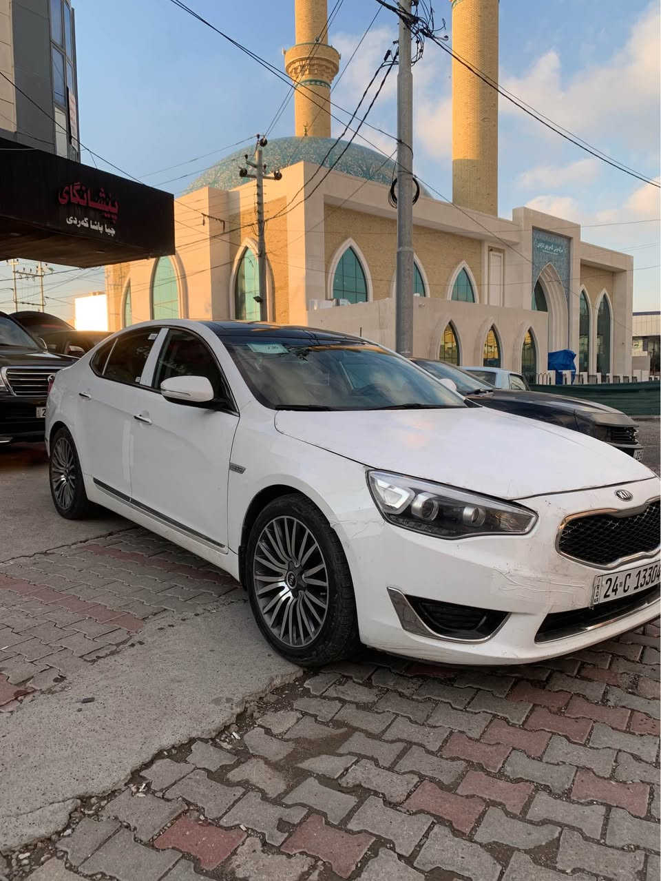 ▪️کیا کادینزا - Kia kadenza 
▪️مودیل : 2015 خلیجی ……
▪️مەکینە ٦ پستۆن کرایتەوە …
▪️رەقەم و سەنەوی نوێ ……..
▪️رۆیشتن ؛: 155 km حقیقی .
▪️مواصفات فوول ملكي ……..
▪️سبوغ تەنها بۆنیت …………..
▪️ئێڕباگ سوکان دەشبول ،،،،،،،،
▪️تەعدیل :: ٣ جێگای بچووک ،
▪️نرخ ( ١٢٩ $ ) مجال …………
▪️گۆرینەوە نیە بەس فرۆشتن …
▪️ناونیشان هەولێر ئازادی ،،،،،،،،
▪️مۆبایل ( *********** ) ▪️ أربيل, العراق
