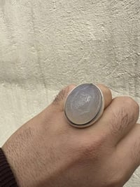 عقيق يماني • ٣سم • صياغة ثقيلة