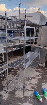 رف ستيل • ١٨٠×٥٠ • ئيسكان اربيل