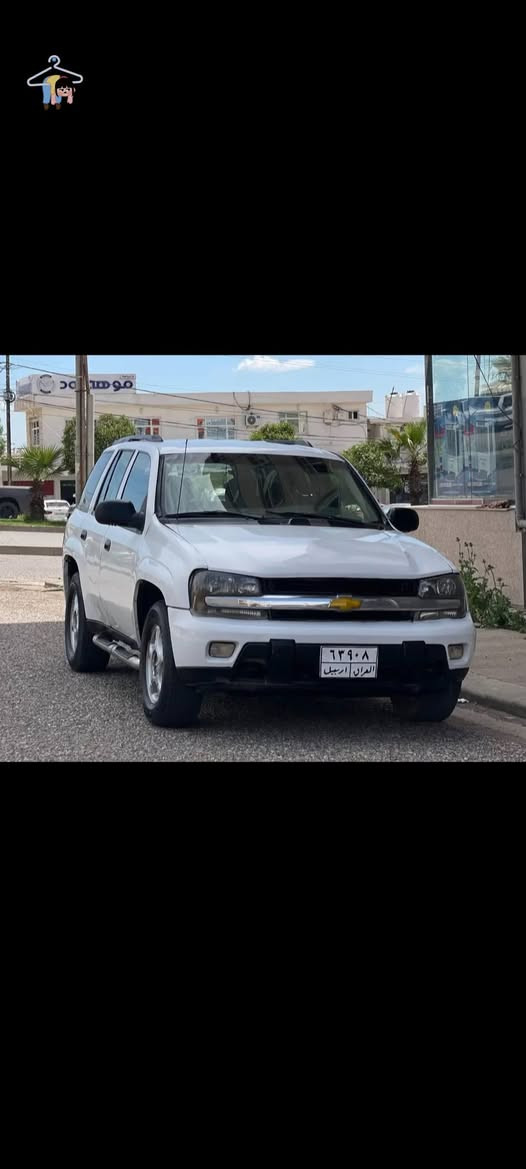 شوفرليت ترابلايز موديل 2004
نضيف جدا 
كهربائية شغاله
القوة 275 حصان
دفع ثنائي (2WD) ودفع رباعي (4WD)
5 راكب 
سيارة عائلية مناسبة جدا
شرط تحويل أو وكالة
مصبوغ عام جمالية 
السعر 68 قابل للتفاوض
***********
