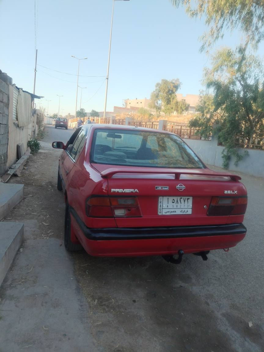 نيسان بريمار موديل  94  محرك 20كير اوتوماتيك مشروع وطني 2029 كوبون بي سياره بدون ضربه سبغ حزام للجمالي كربائي كولا شغال قفل مركزي سعر 34 بي مجال مكان كركوك شراي خابر راقم موبايل *********** كركوك, العراق
