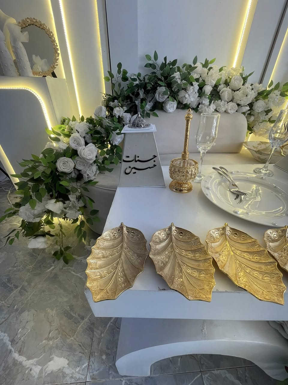 كوشات اعراس مميزة وفخمة
مع النقل والتنصيب وهدايا متنوعة
سنتر لمسات لكوشات الاعراس والهدايا 
العزيزية/قرب فلكة انس /مجاور مصور يحيى.
***********
***********
