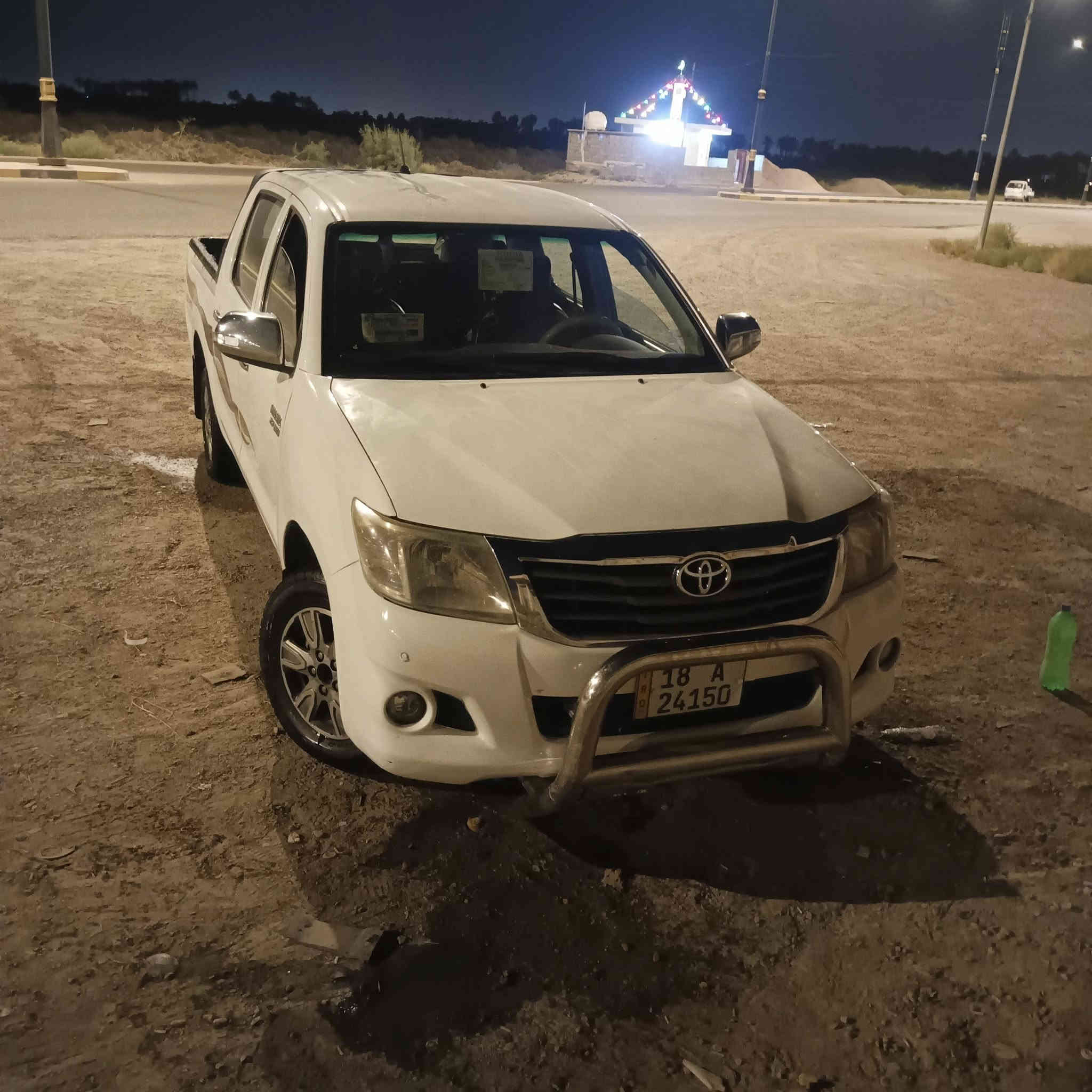 للبيع هايلوكس موديل 2013 شاصي 12كير عادي أم الدعاء دبل جكمجه
محرك مفتوح ماشيه 260الف السونار موجود بصور ‏
السعر 155ورقه 
مكان الفلوجه 
‏‪***********‬‏
