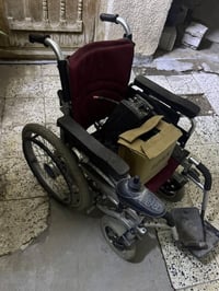 عربة معاقين • بطارية ناقصة • بغداد حي الجهاد