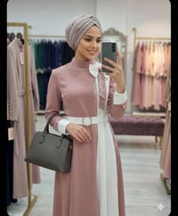 فستان نسواني • رش ستراس • مقاسات ٣٨-٤٨