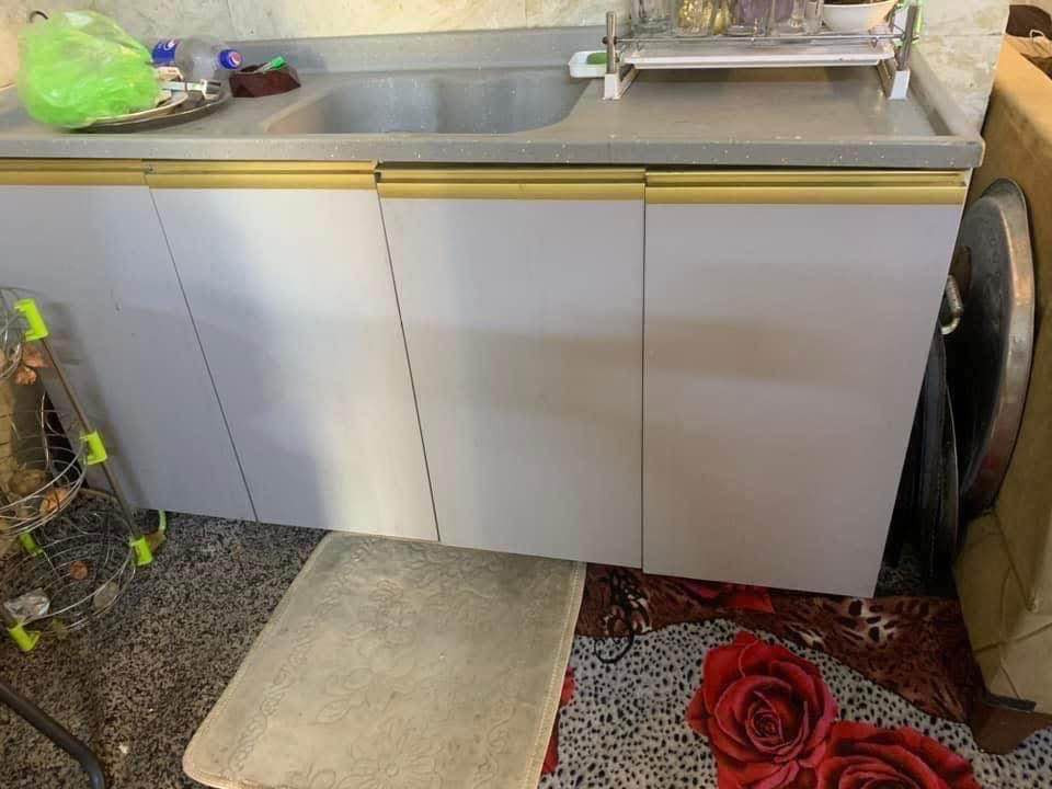 كاونتر تركي اخو جديد خشب ابلوك تركي ضد مي كندوري قياسه مترين وسنك مرمر متر ونص بغداد, العراق


**إذا كنت صاحب هذا الإعلان وتريد حذفه لأي سبب، رجاءا أرسل رسالة إلى الدعم الفني**