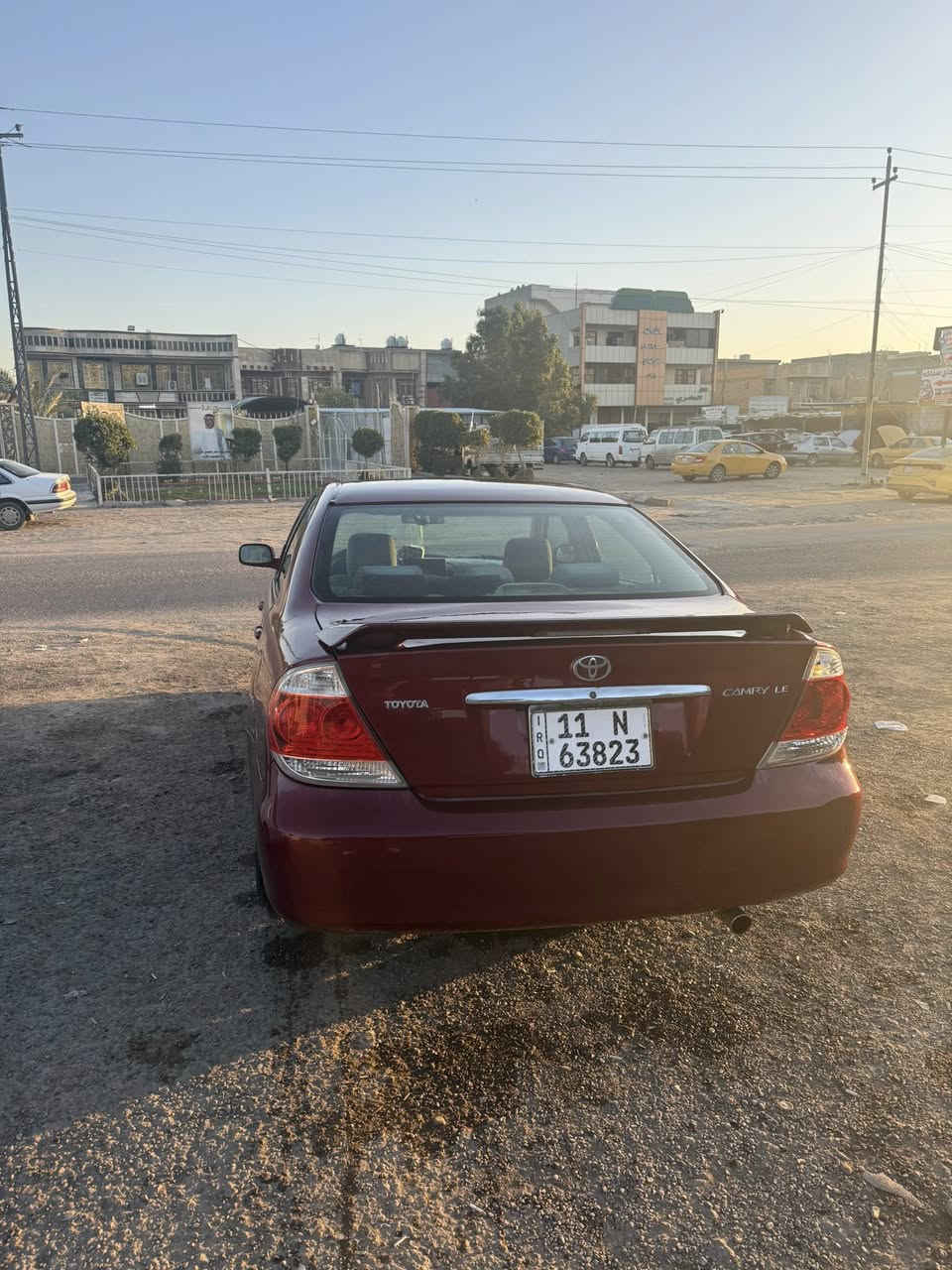 السلام عليكم سياره كامري للبيع ٢٠٠٦لون ماروني السياره مصبوغه احزام جماليه فقط بدون حادث دواخل حلوه تبريد ثلج مكاني بغداد حي الجهاد السعر ٨٨
***********
