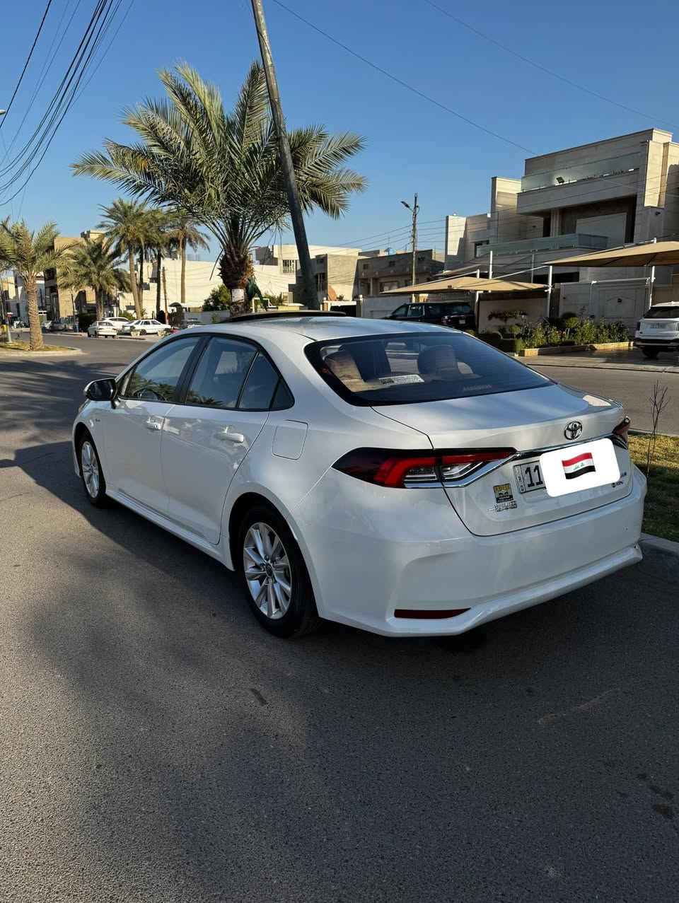 سلام عليكم
كورلا هايبرد مديل ٢٤ 
 رقم بغداد مكفوله 
ماشيه ٣٥ 
السعر ١٤٦ وبيه مجال بسيط 
***********
