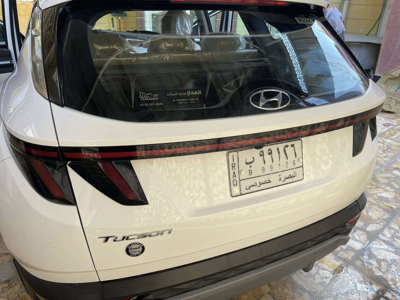 السلام عليكم هونداي توسان ٢٠٢٤ خليجي رقم بصرة بسم الوالد كفالة عامة من الزلغ  مواصفاتها فول عدا الفتحة ومواصفاتها معروفه
ماشية ٢٤ الف  السيارة مشترينها من شركة هونداي بالبصرة
السعر ٢٣٥وبيها مجال بسيط 
للتواصل  
***********
