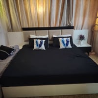 غرفت نوم تركيه هيه ودوشك وضهر كنتور مو فايبر بلوك  عدد غرفه 5قطع سعر 5...