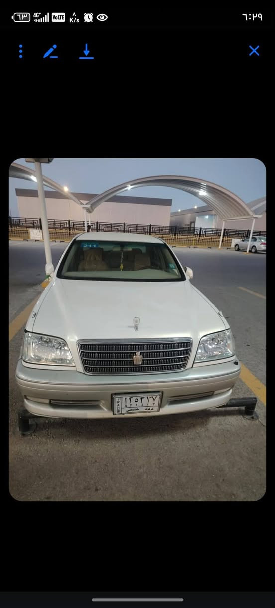 سلام عليكم ملكه 2003كفاله عامه من صبغ تبديل ضربه السياره كفاله عامه محرك ديفور صار 5تيام شاده بنجف السياره دكمتين مدفوع الكمرك مالته بس باقيه علوحات السعر 110وذا اكو مراوس اقل من سعره  عادي اراوس مكان السياره بابل الحمزه الغربي قرب معمل السكر*********** رقم الهاتف
