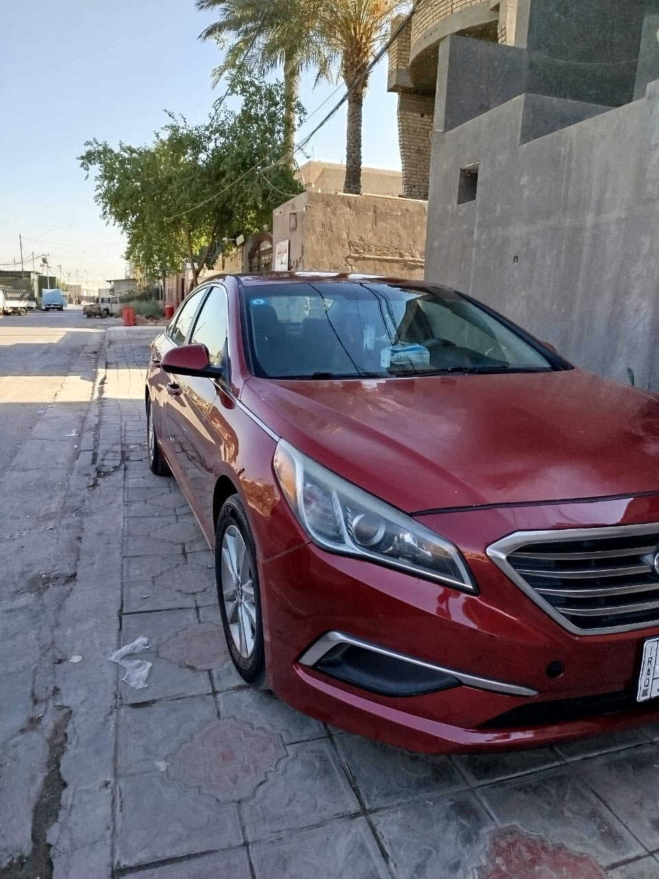 السلام عليكم سيارة سوناتة 2016 بيها قطعتين صبغ او قطعتين اكلير المكينة امعلين كازكيت يعني ماكو دوانز سيارة بحالة جيدة كير او محينة تخم تاير باتري جديد مكان السيارة بغداد الشعب السعر 105 اتصال خط او واتساب ***********
