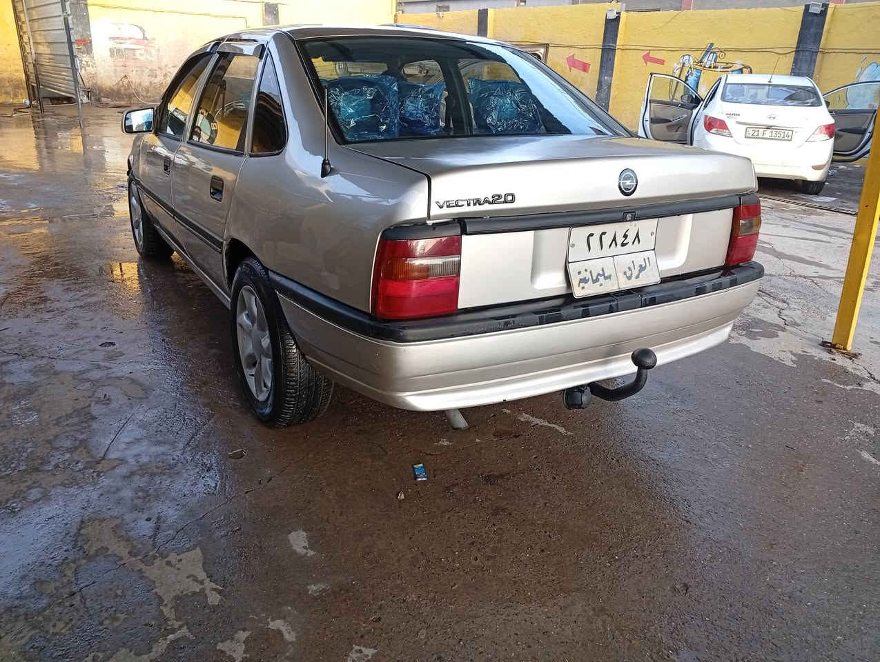 اوبل فكترا موديل 1991
مكينه 20كير اوتو شرط رقم سليمانيه كوبون بنزين موجود 
سياره مصبوغه جماليه مرايت كهربائي تدفيه وتبريد ولاكن تبريد ميشتغل سعر 40وبي مجال ***********
