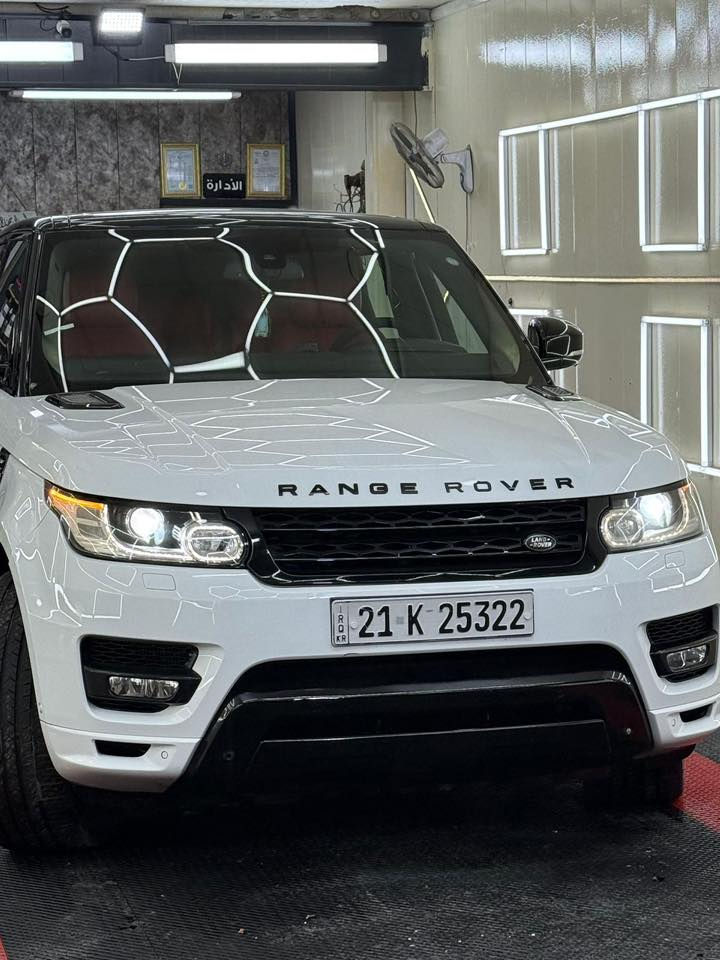 ⚔️RANGE ROVER - SPORT- AUTOBIOGRAPHY⚔️
السعر 27 الف 

📦رانج روفر سبورت دايناميك 2014🪬

وكالة شركة سردار  و مكفول كفالة عامة  

للاستفسار اتصل :- *********** 📞

مكان السيارة :- بغداد 

الموديل :- 2014 

اللون :- ابيض سقف اسود 

المحرك :- V8 بانزين سوبرجارج المرغوب 

العداد :- 100 الف حقيقي 

المواصفات فول فول 

:- بصمة :- بانوراما :- سقف كنتارا :- كاميرا 360 درجة :- رادار جانبي :- جكات  :- ابواب سحب :- صندوق جك :- دوسات كهرباء :- فور ويل 4✖️4 :- ستيرن تدفئة :- كشنات تدفئة + تبريد :- 3 شاشات :- كشنات جلد احمر :- كشنات الخلفية تدفئة :- لايتات زينون :- حساسات:- نظام صوت Meridian 

وبعد بيها المواصفات المعروفة 

السيارة جاهزة وبشرط 

عليه ادامه من كل النواحي برغي مابيه نقص 

تراي مال زيرو شرط الفحص 

رقم سليمانية تحويل او وكالة
