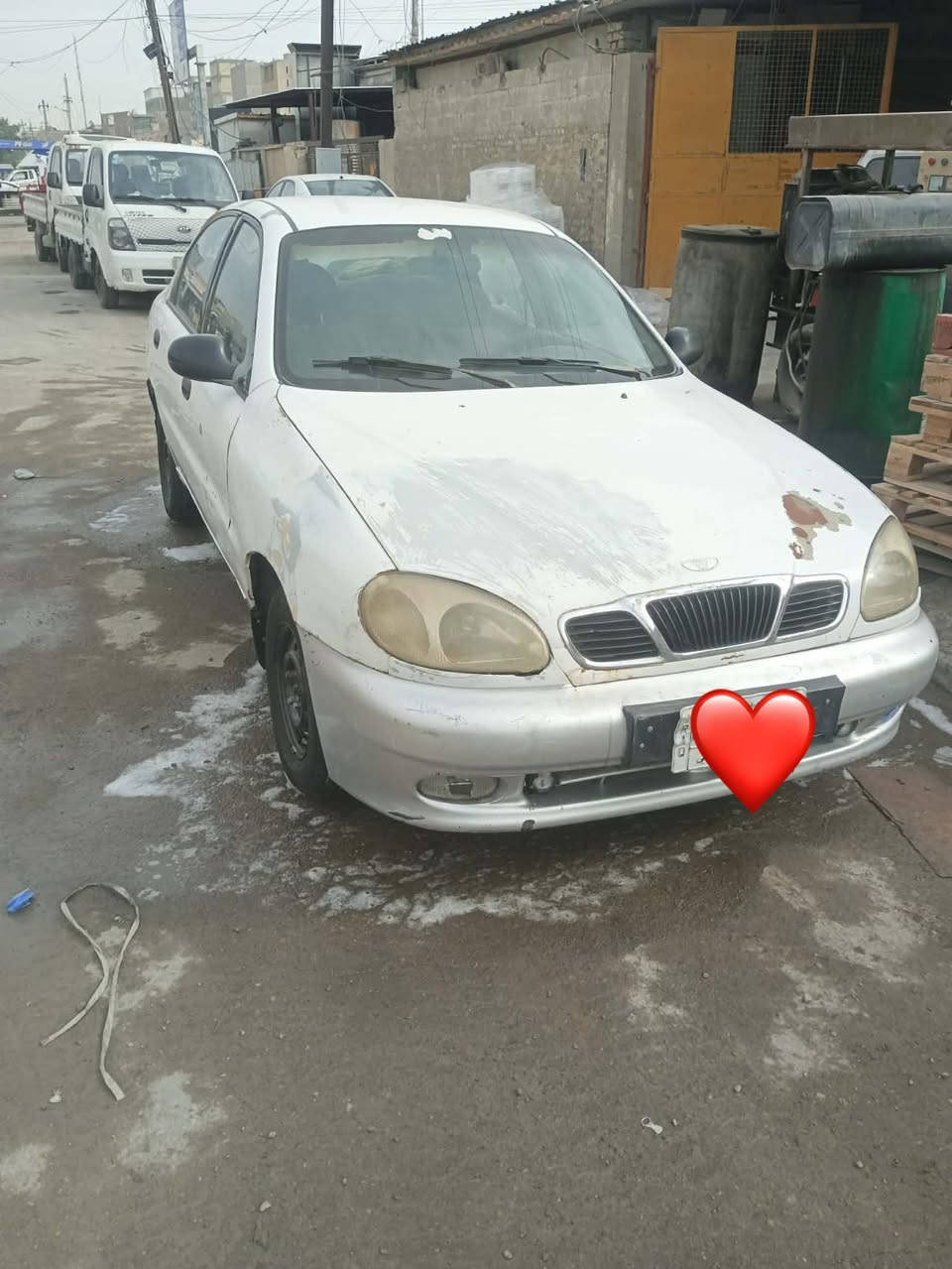 سلام عليكم للبيع سياره جاهزه تخم تاير جديد حداديه جديده مكينه كير خير من الله كهربائيات كله شغاله مكان بغداد فلكس سلمان سعر30وبيه مجال رقم ***********
