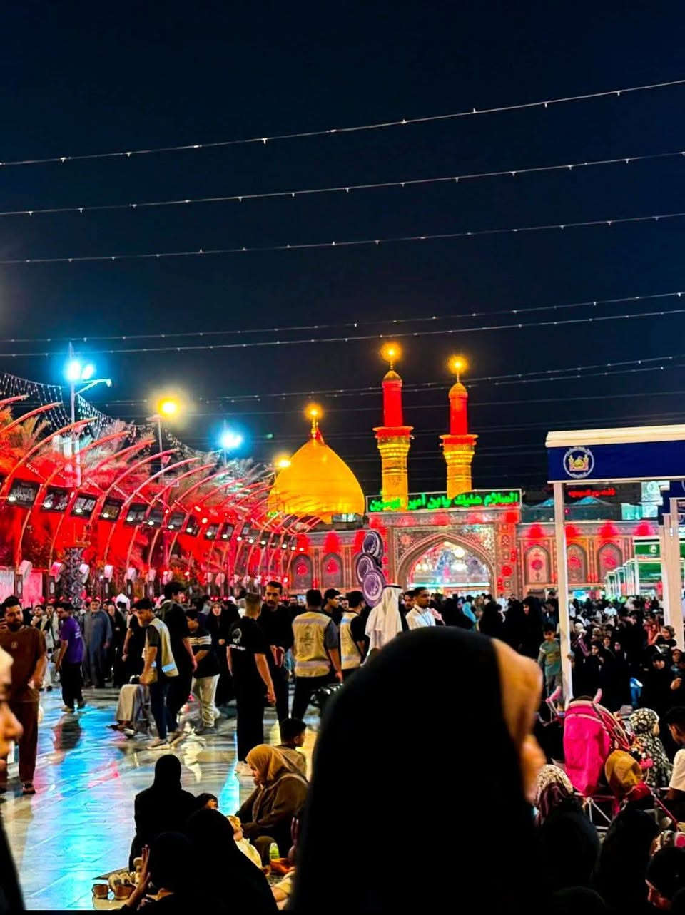 🕌  حملة المرحوم حمزة ناجي الشمري 🕌
               #واسط_قضاءالعزيزية
بمناسبة تبديل الرايات
#الذهاب_إلى_زيارة_كربلاءالمقدســــه 
🗓 رحلتنا  : #يوم_غـدآ_الاثنين
🕐 الذهاب  : الساعة 1:00 ظهرآ 
🕘 العودة   : الساعة 10:00ليلآ
💸 سعرالنفر« 6000» الاف دينارفقط 
كوستر سياحي حديث و مكيف
التجمع الدخل المحدود قرب (#جامع_الزهراء) 
للحجز والاستفسار :
{*********** ☎️//***********}
*********** +واتساب
----------------------------
