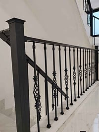 درابزين ألمنيوم • بلكونات • شغل مرتب