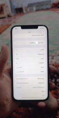 آيفون 12 برو ماكس • ٢٥٦ • ضهره مكسور