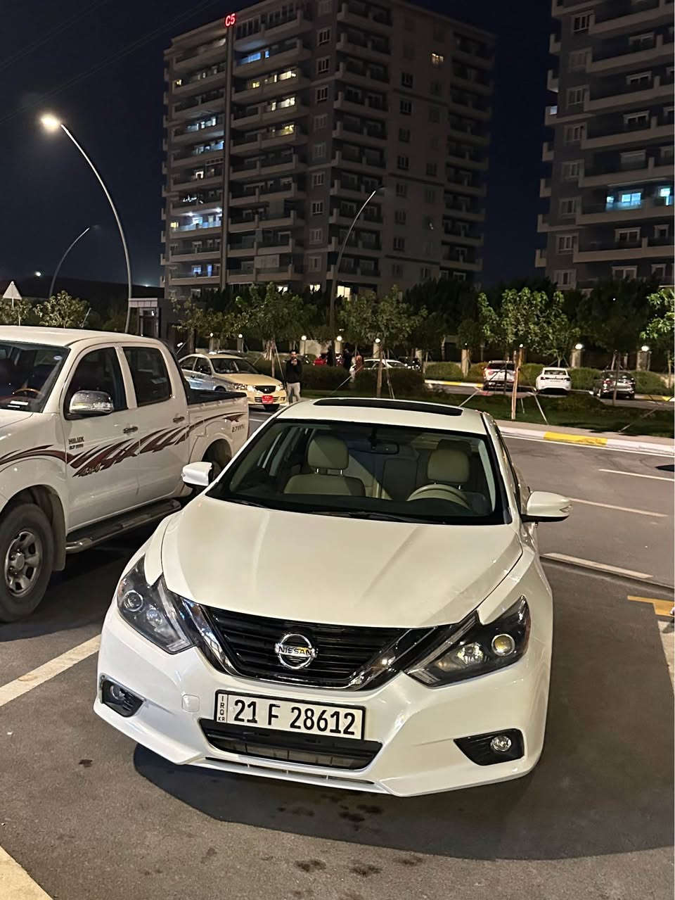 ‏‎‏﷽🧿 altima 2016 SL
التيما مواصفات SLفول فو
ناو زةرد شتيكي جوان
مواصفاتي كوشن جلد 
راداري اوينة دو كوشني پيشي هيتةر سوكان هيتةر 
شاشة گةورة 
سيستمي سماعةي Boos
گيرو مةكينةي بيلاد 
رةقةم سليماني نويية 
بوياغ چاملغي پيش لاي سايةق بوياغ بي ناو گرتن دوجيي بچوك ساردي هةية ايرباگ بةس سوكان 
نرخي ١٤٥و مةجاليكي كةم 
موشتةر تيل بكات 
جوابي نامةو كومينت نادريتةوة لةگةل ريزم 
***********
‏‎ كيفري, ديالى
