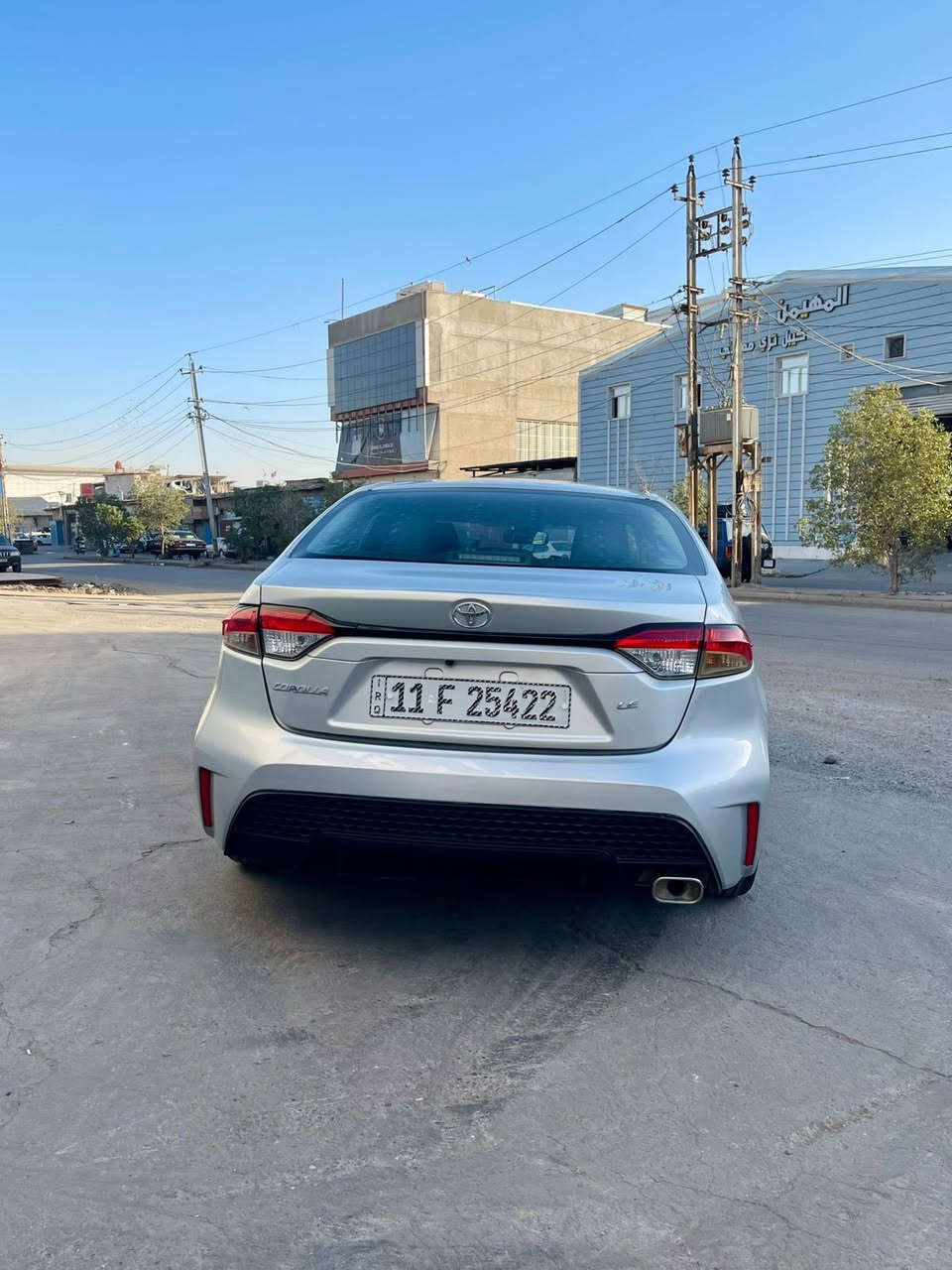 سلام عليكم
كورلا LE 2020
سياره بيها 3 قطع صبغ صور الحادث بلمشور
سياره جديده بمعنه الكلمه  
ماشيه 50Km
رقم بغداد بسمي
عارضها ب132
مكاني بغداد
اي ستفسار ***********
