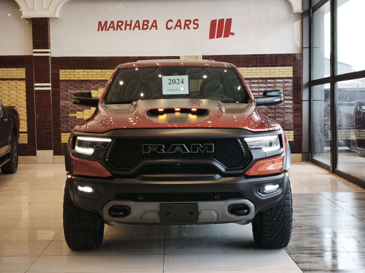 MCA IRAQ 
——————————
BRAND : RAM 1500
CLASS : TRX FINAL EDITION 702 HP
ENGINE : V8 - 6.2L SUPERCHARGED - 4x4
STATUE : CLEAN TITLE كلين تايتل 
YEAR : 2024
PRICE : $$
COUNTER :  14,000 MILE
IMPORTING : وارد امريكي
ADRESS : Erbil , أربيل شارع ١٠٠م صف دائرة گمرگ
FOR IFORMATION CALL US :
MARHABA CARS 
 📞 : ***********
📞 : ***********
