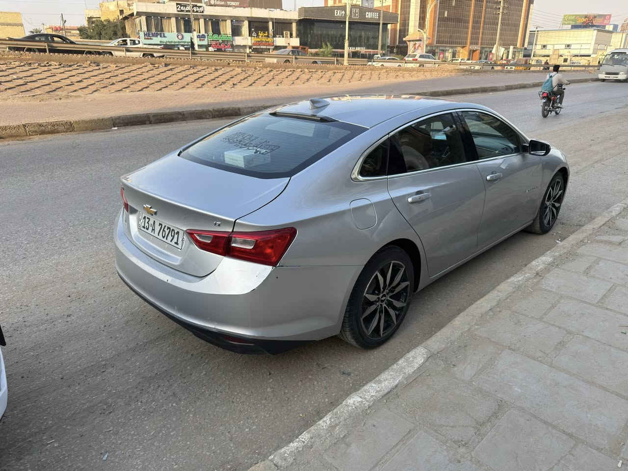 السلام عليكم ماليبو ٢٠١٨ رقم ميسان بأسمي سنويه منتهيه صور حادثهه بالمنشور گشرهه شوي تعبان 
للاستفسار ***********
