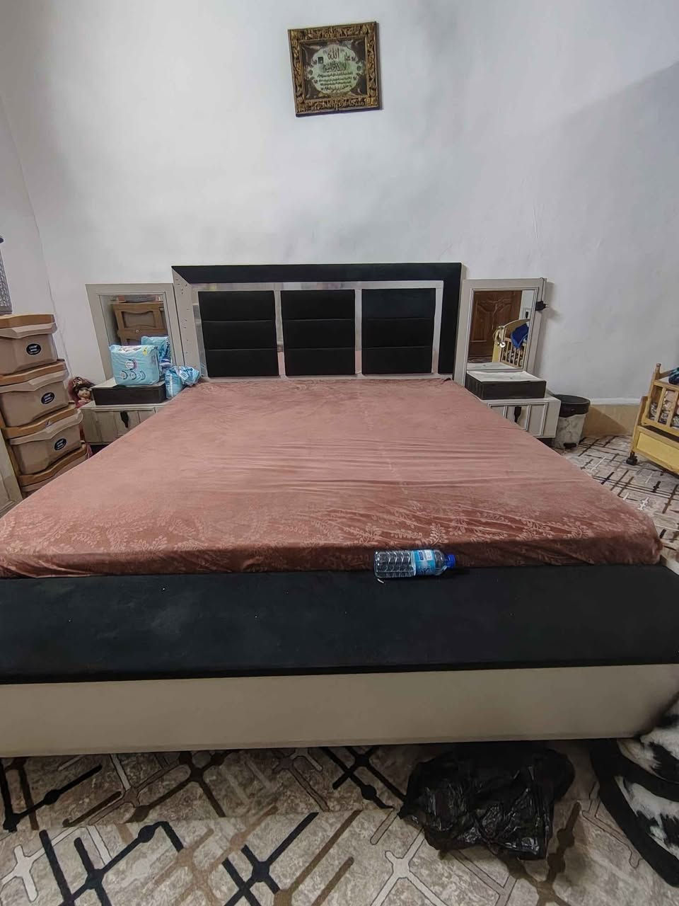 ‎غرفة نوم تركي للبيع ٦ قطع مستعمل شي قليل
 حي النصر ٢
***********‎ كركوك, العراق
