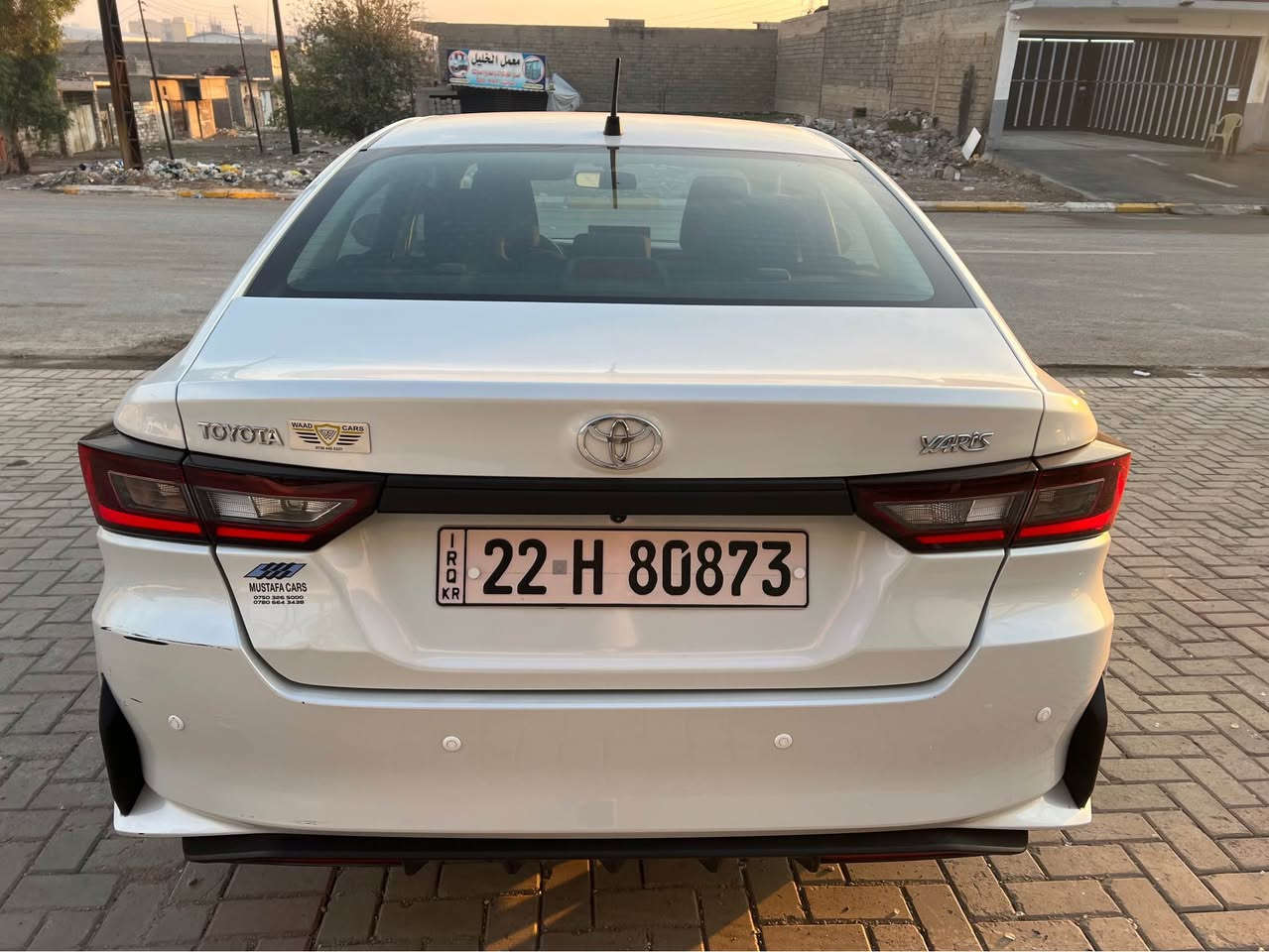 تويوتا يارس
موديل 2023
خليجي صفر اربيل
كلين تايتل بدون صبغ
ماشية 64الف كيلو متر
مواصفات
مصابيح ليد
ويل كبير 
شاشة
تبريد خلفي
سيارة على وضع الشركة
السعر 146ومجال 
للتواصل
***********_ *********** موصل, نينوى
