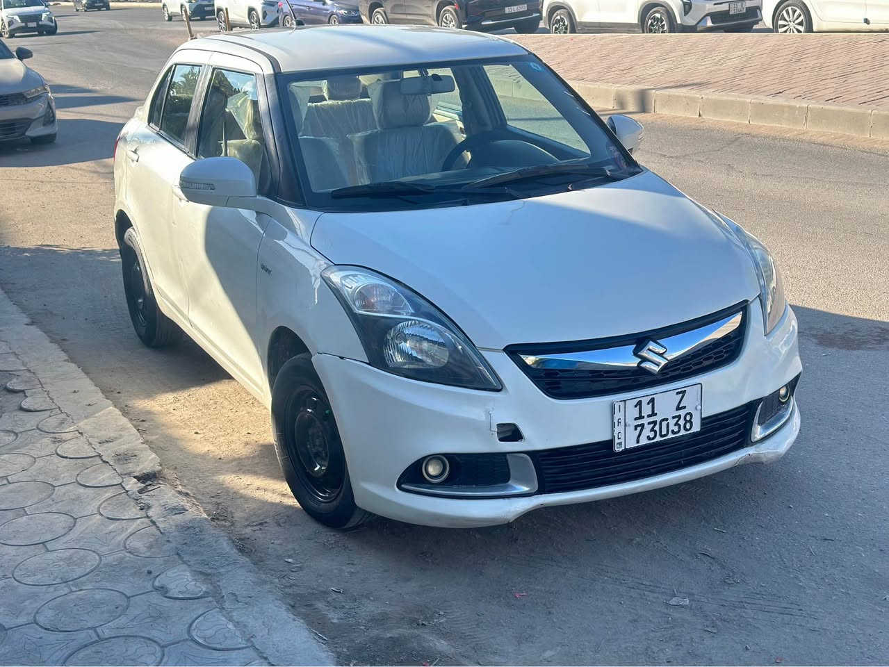 سوزوكي سوفت دزاير ٢٠١٦ ماشية ٧٣ الف 
سيارة حلوه وكلش اقتصادية 
بيها ٣ قطع صبغ بدون دواخل بدون معجون 
بغداد سيدية 
*********** بغداد, العراق
