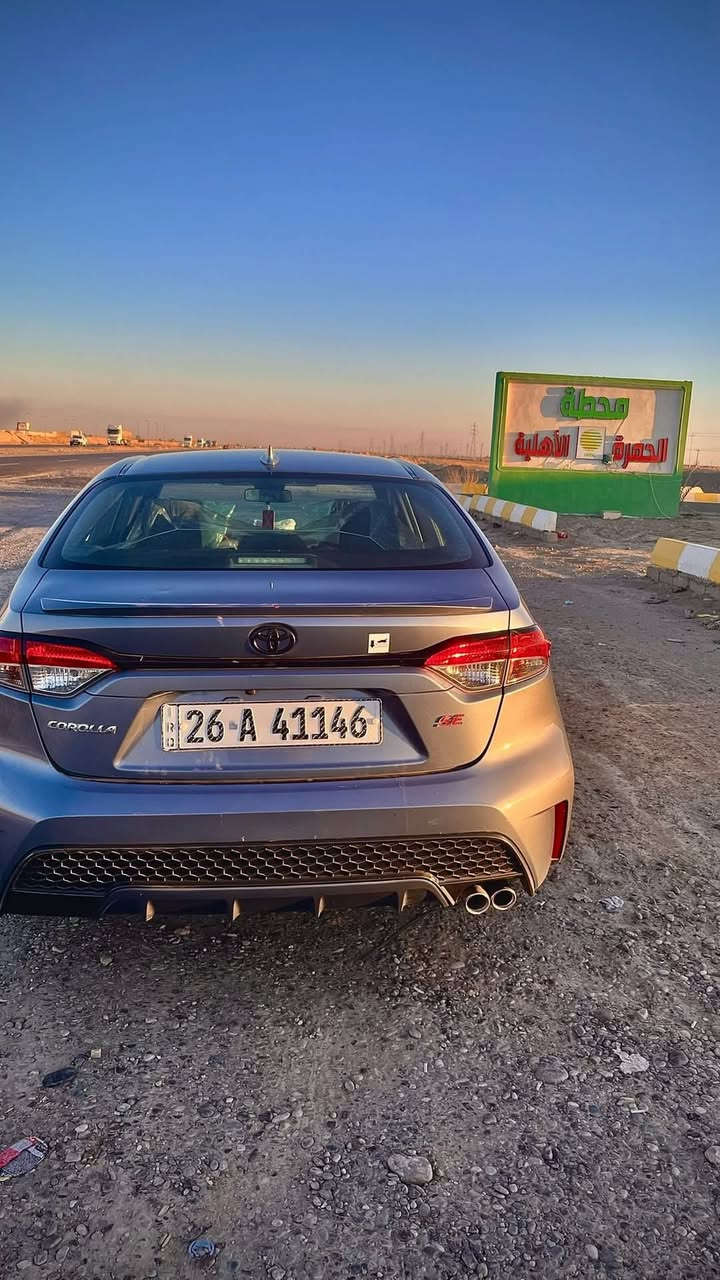 السلام عليكم 
للبيع كورلا موديل2020 SE وارد امريكي 
محرك ٢٠٠٠ 
اللون ازرق سمائي
ماشية 70كيلو  
مواصفاتها تحديد مسار , قيادة ذاتية , اوتو هولد ، هاند بريك بصمة ، شاشة تدعم كار بلي 
سياره باسمي تحويل مباشر 
السيارة جديدة وجاهزة مابيها اي نقص

حادثها خفيف بس البونيد مبدل  اي شي اخر ما بيه 
صور الحادث موجودة 

مكان السيارة تكريت
رقم التليفون 
 ***********واتس اب او رصيد
