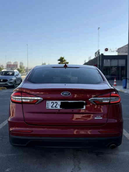 فورد -فيوژن- ٢٠٢٠ SE
مواسفات ئيس ئى
٣ شاشات
رادار امامي و خلفي
مراية رادار
اوتو ستوب 
بريك بصمة 
فول مواصفات 
بس ما بيها فتحة و كشن جلد
سيارة بيها ١ قطعة صبغ و ٢ قطعة كلير يعني ٣ قطعة صبغ بدون دواخل
ايرباك كل سليم 
محرك ١.٥ توربو
محرك و كير بشرط 
سنوية جديدة
تحويل بشرط من نفس يوم
سعرها ١١٨ ورقة و بيها مجال *********** واتس پ
