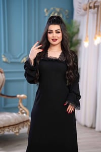 دشداشة نسائي • خامة لينن • فري سايز ٩٥