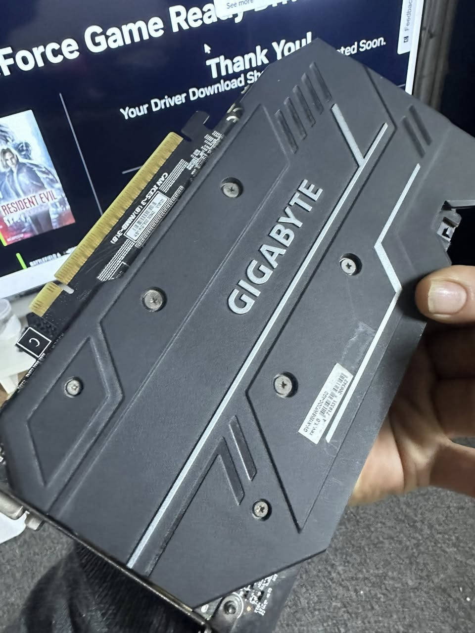 12th Gen Intel(R) Core(TM) i5-12400, 2500 Mhz, 6 Core(s), 12 Logical Processor...
Case cover acer 4 fan & led argb 

Gpu:gtx1650 super ddr6 gigabyte windforce

Hard: hhd 1TB

Hard: ssd nmve m.2 1TB

Ram:8

Power:500W xt. Xfx

Motherboard asus 610m-k
٤٥٠ دولار


**إذا كنت صاحب هذا الإعلان وتريد حذفه لأي سبب، رجاءا أرسل رسالة إلى الدعم الفني**