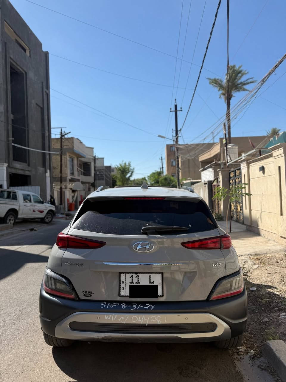 السلام عليكم
هونداي كونا 2023 فول الفول اعلى مواصفات بالكونا
لون سمنتي المميز
بصمة 
بصمه ابواب
تشغيل عن بعد
شحن واير ليس
فتحه سلايد
كشنات كهرباء جلد تدفئه 
رادار 
إيقاف ذاتي
ستيرن تدفئه 
إطفاء ذاتي عند التوقف
اوتو هولد
هاند بريك بصمه
تحكمات فول
محرك كير كفاله
ماشيه تقريبا 40 الف
حادث السيارة صفحه  اليمنى
لغد شاصي كفاله
ابيع عام لعدم الاحراج
مع العلم اربع قطع بلاديه صفحه السائق والصندوق لاصبغ ولا تبديل
رقم بغداد بأسمي
مكان السيآره بغداد الاعظميه
للاتصال ***********
السعر  116 $ وبيها مجال
