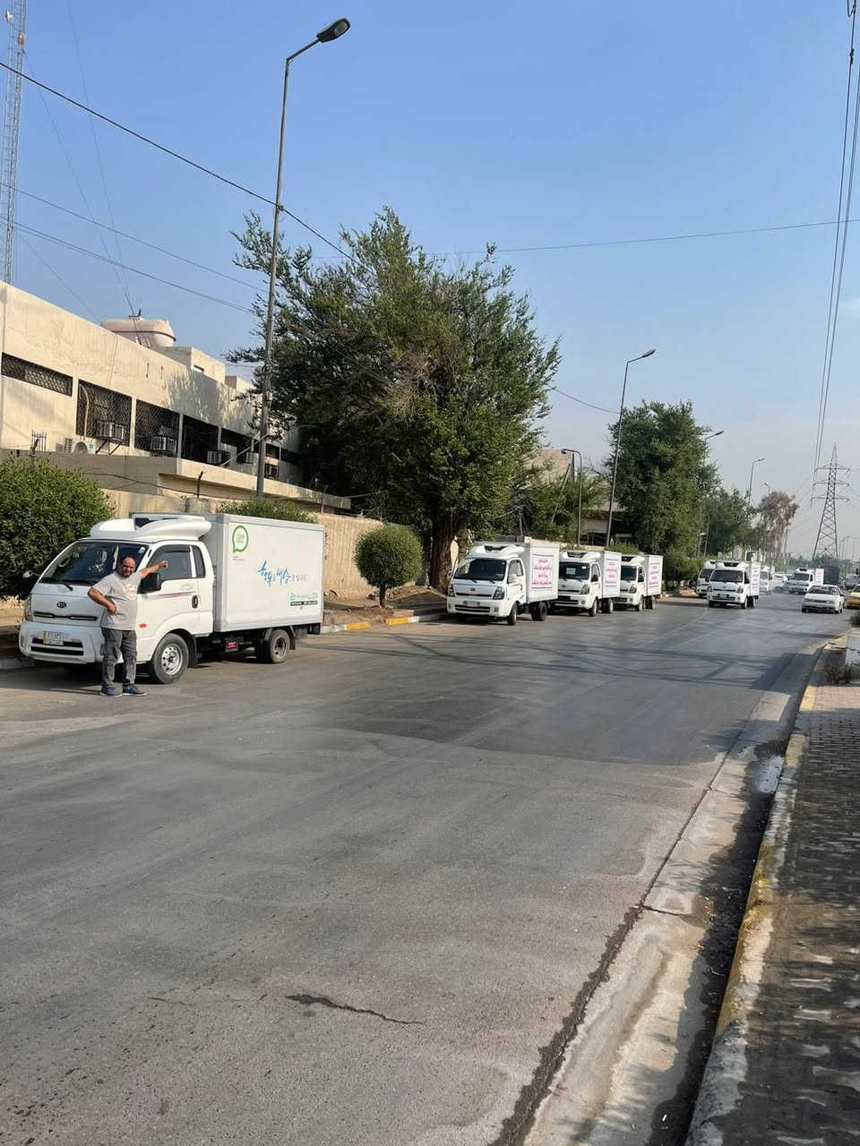 🚚✨ شركة المجد للنقل والتوصيل ✨🚚
خدمة توصيل سريعة – آمنة – لجميع محافظات العراق

🔹 نقل كافة أنواع البضائع محافضات وداخل بغداد 
🔹 سيارات كيا براد وبنكو مجهّزة للنقل البارد والجاف
🔹 استلام وتسليم خلال نفس اليوم حسب المحافظة
🔹 أسعار مريحة والتزام بالمواعيد

📞 للاستفسار والاتصال:
***********
📍 المجد… اختيارك الأمثل لنقل آمن وسريع
