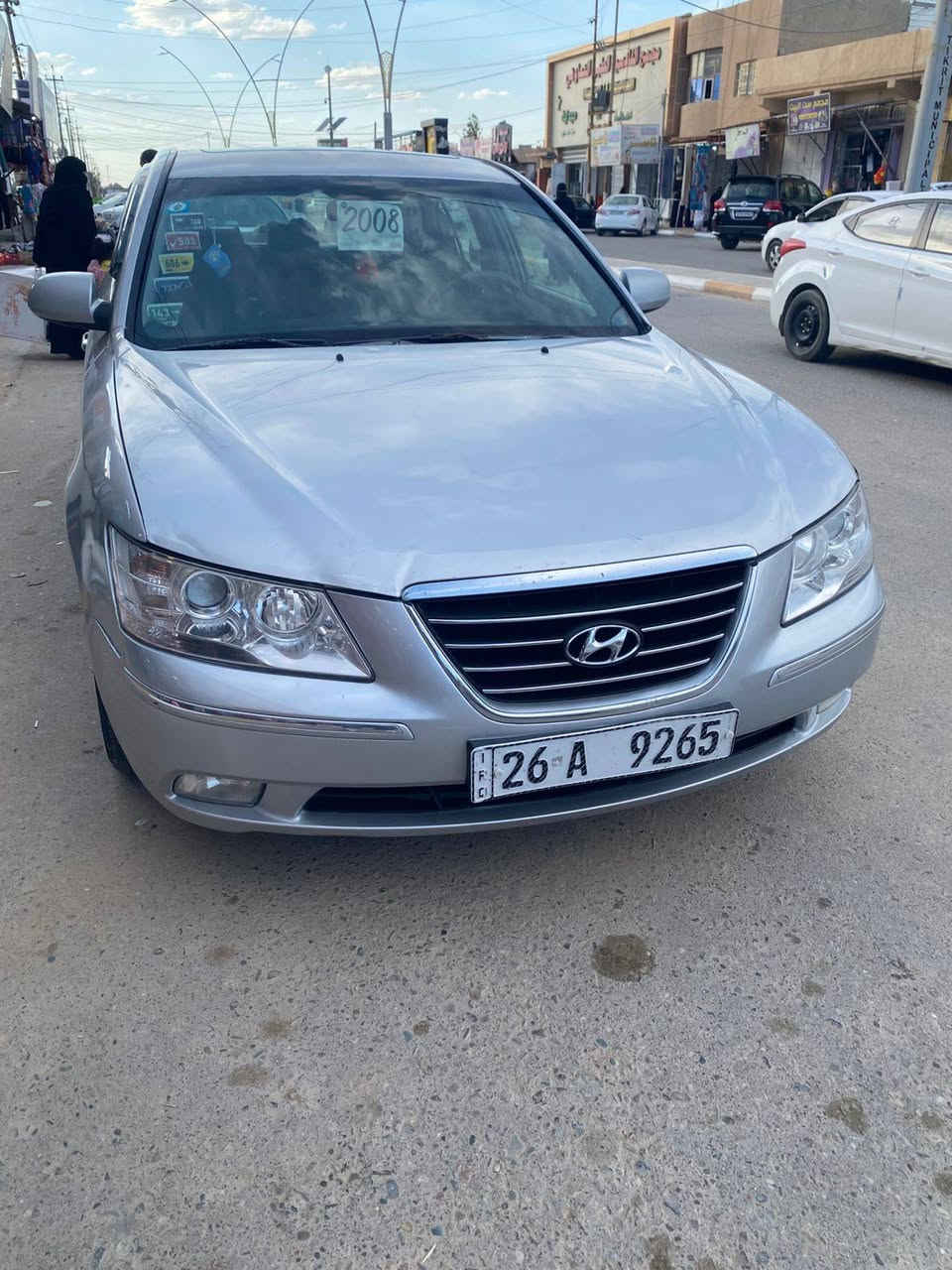 السلام عليكم سيارة البيع سوناتا للبيع موديل ٢٠٠٨ سيارة خير من الله سيارة قطعة واحدة صبغ الجاملغ الامامي
رش فقط الصدر جديد
المكان تكريت القادسيه
***********
