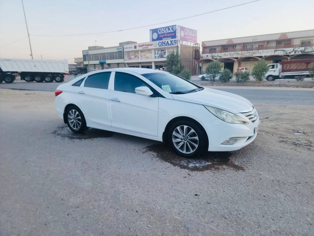 #ســــــــوناتا
الشركه العامه 
خليجي 
موديل 2014
رقم بغداد دولي بسمي  
كفاااااله عاااامه بيه بارد بسيط بجاملغ الامامي
وجديده جدًا واحلى من الصور 
مري شفط
تبريد قطعتين 
ماشيه 130 حقيقي
ويل 18
حساسات خلفيه
مكينه 2.4
مكينه كير حداديه تخم تاير مكفولات 
السياره جديده جداً واحلى من الصور 
للبيع والمراوس حسب القناعه 
للاستفسار 
***********
***********
