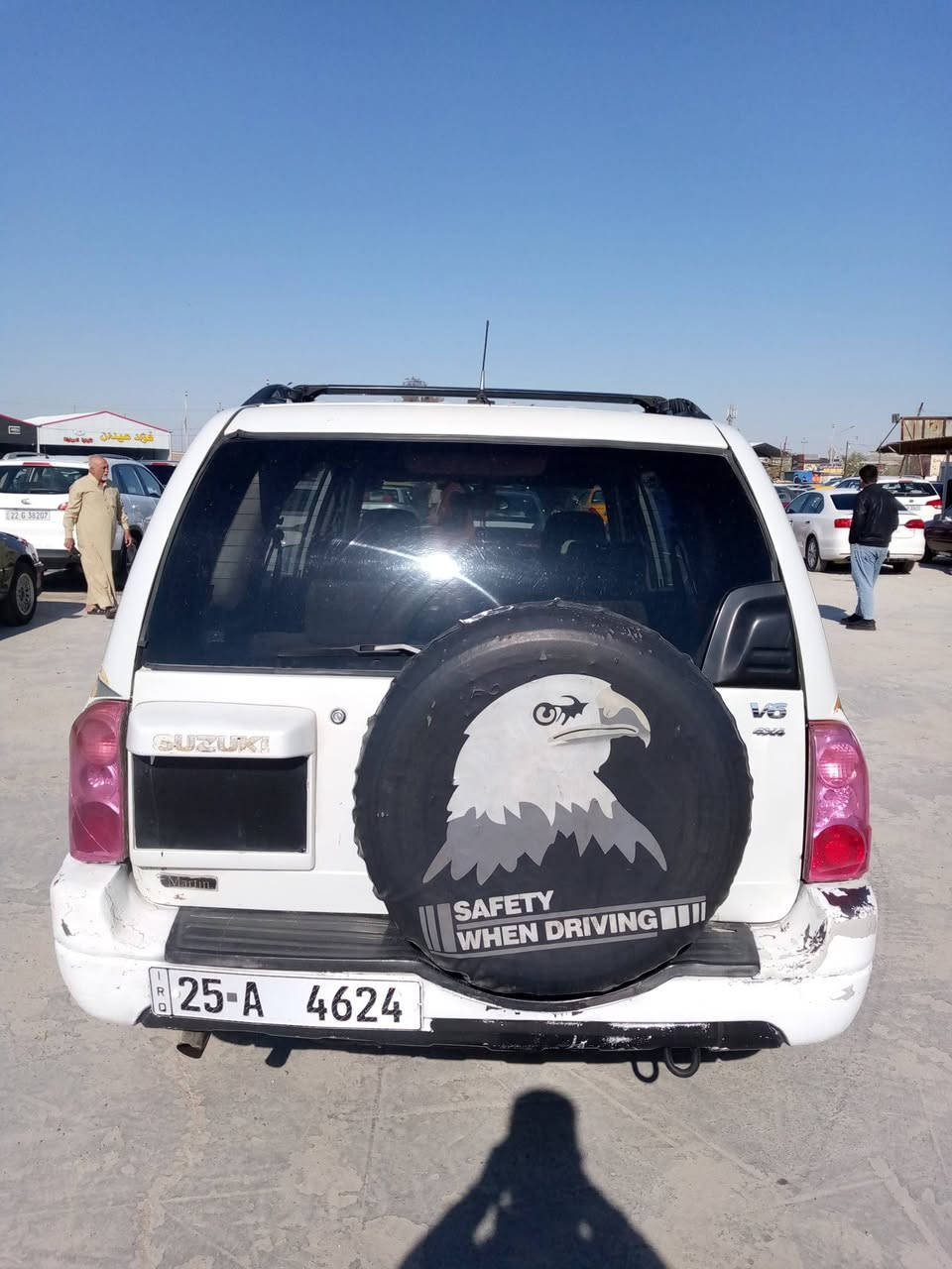 ساسوكي موديل٢٠٠٤ رقم دولي سنويه بسمي دفتر بنزين بي سيارة جاهز سبعه راكب كير ومحرك بشرط محرك بطه تبريد مركزي شغال تخم تاير جديد كهربائيات كلها شغال رقم الهاتف *********** والزين*********** عنوان كركوك شراي يخابر اني مكلف بنشر سعر ٥٨ بي مجال
