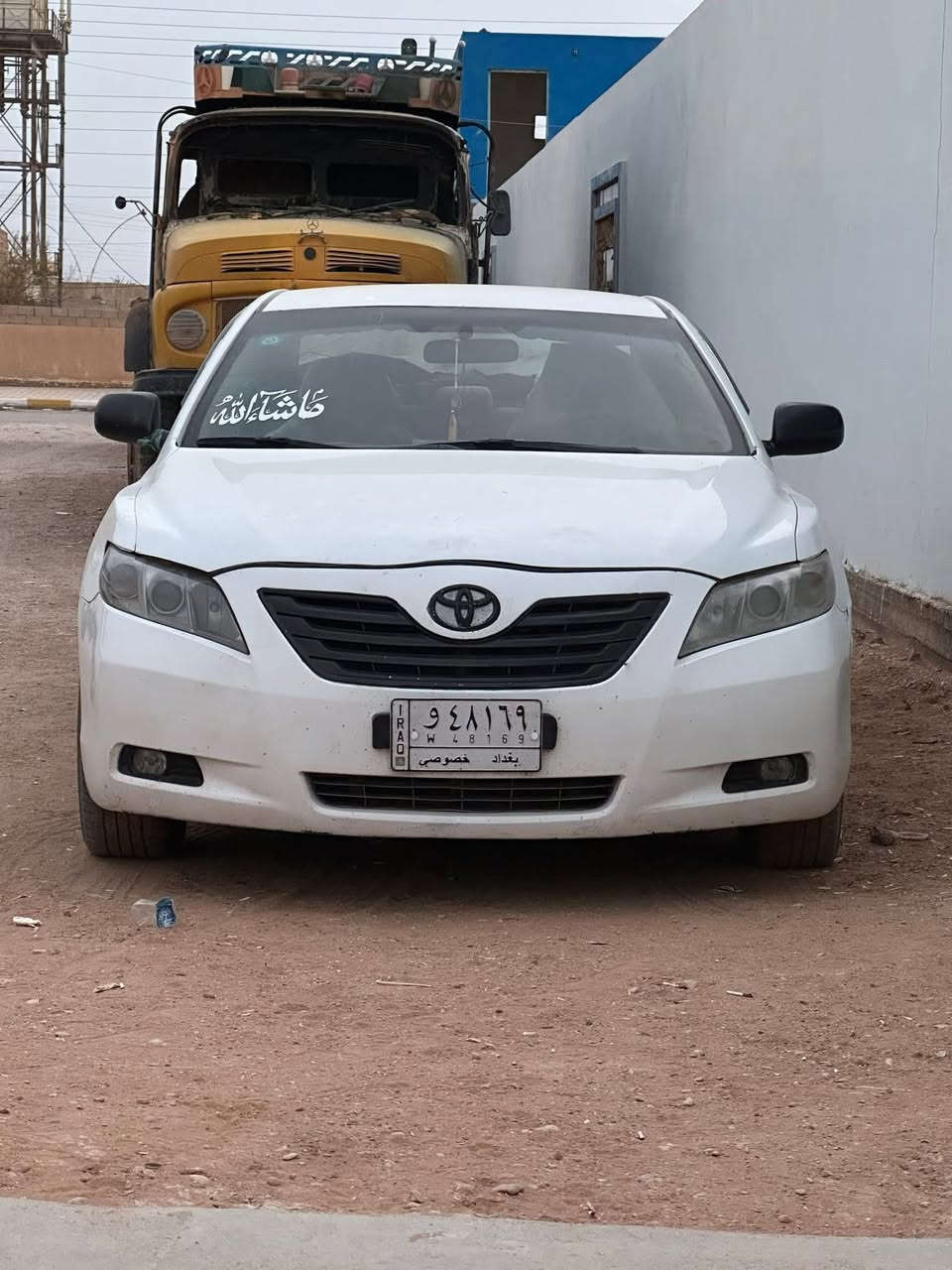 كامري خليجي GL
موديل 2007
اللون ابيض 
رقم بغداد باسمي 
لايت زنون 
تبريد تدفة ع ايدي مشتغله 
تواير جدد 
محرك مكفول 
كير يفلت نمره من تحمى السياره  ابيع كير كايم 
مصبوغه حزام بدون دواخل 
مكفول شواصي ولغود وتكم 
تبديل قطعه وحده باب الايمن الكدام 
ماشية 250 الف 
سياره مال جناي مو بياع شره 
ويل كب جدد
دواخل نضيفه كلش 
السياره كلها مرتبها ع ايدي 
كهربياات كلها شغاله 
السعر 87 وبيها مجال مو شراي لا تتصل رحمه لهلك 
مكاني كربلاء عين التمر 
للاستفسار 
***********
***********
