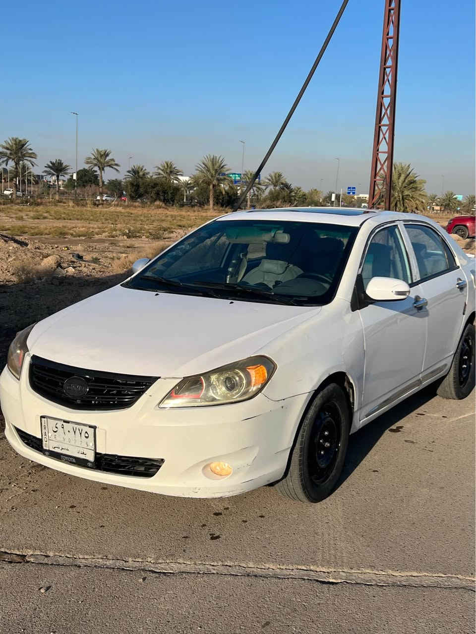 #مكلف_بالنشر  #السعر_52 
 بي واي دي  2013 جي3  بأسمي جاهزه تبريد خير من الله لا يفصل ولا يبوخ كير عادي مكينه مكفوله ارضيه جلد وكشنات مدوشمه صدر امامي خلفي جاهز ياباني سستم سماعات اصليه اربعه وضايف اله مضخم ودمام داخلي ويه شاشه نوعيته سوني بيه هلال خلفي اثر خياس مصلح باب الأيمن ع كد شبر بارد و صبغ شبر خشم جملغ امامي 3 اصابع صبغ تفاصيل اكثر اتصل اوضحلك اي شي تريده مكان سياره بغداد للاسفتسار *********** ملاحضه السياره مسويله فابلون اثر جراد بغداد, العراق
