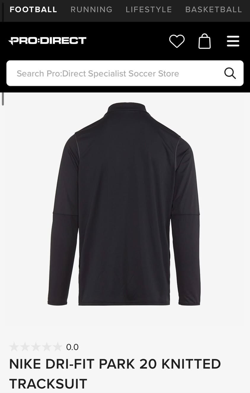 NIKE DRI-FIT PARK 20 KNITTED
Original 100%
قياس L 

بغداد مدينة الصدر لايوجد توصيل 
***********
