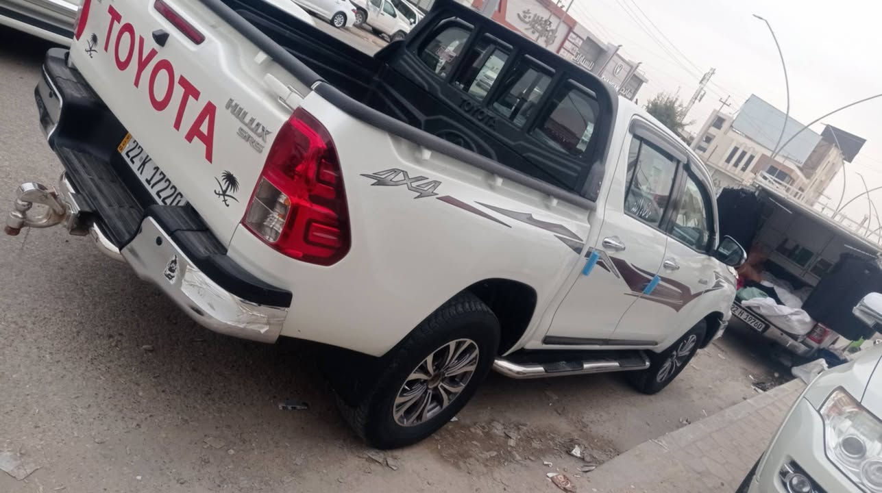 سلام عليكم)(بيكم هيلوكس سعودي      موديل 18مكفوله كفاله عامه مكاني الانبار جزيرت لخالديه تصال فقط ***********
