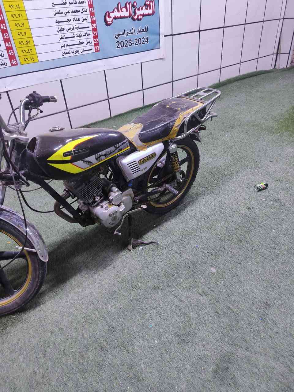 سلام عليكم دراجه كلك كلك كلك للبيع مكفوله من سرقه من عشاير دراجه حلو مابيهه شي لا تبخير ولا تنقيص دراجه بيهه نقوصات قليله سعر 250وبيه ترهم مراوس مجال حك جيه مكان بغداد العامريه *********** متواجد واتساب ورصيد فقط
