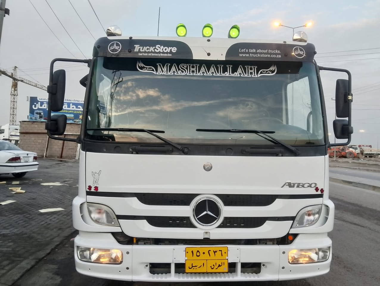 تنكر أتيكو موديل 2006 مكفول كفاله عامه كير ومكينه وشاصي رقم أربيل تنكر سعه الحموله 10 طن تنكر نضيف إلى درجة السعر (280) وبي مجال العنوان البصرة  الرقم *********** للاستفسار.
