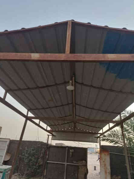 سقيفه للبيع طول 8 متر عرض 3وربع
حديد ثقيل ***********
