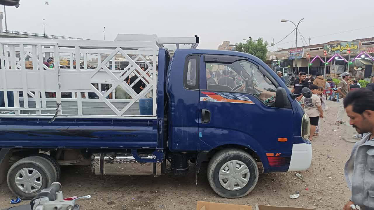 كيا حمل مسكر ادوات مديل 14محدث 18
مكينه وكير مكفولة 
سياره جديده
مكصوصه 
مكانه نجف سعر 46وبيه مجال تفاصيل اكثر 
تصال ***********
